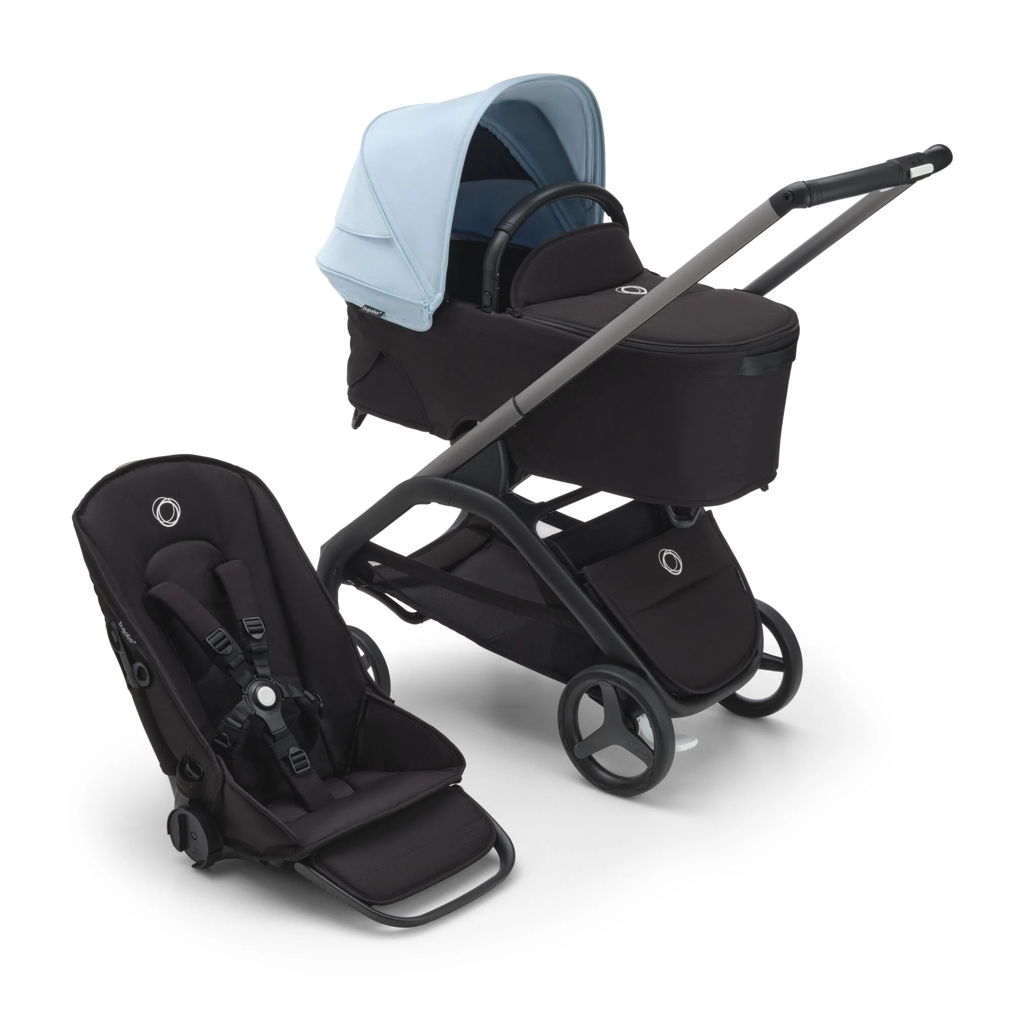 2025 Bugaboo Dragonfly Stroller Complete w/Bassinet-Pre-Order