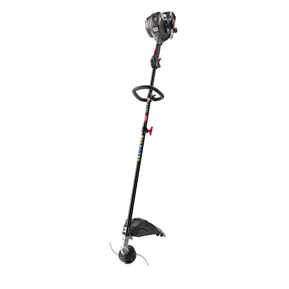 2025 Black Max 2-Cycle 25cc Full Crank Straight Shaft Attachment Capable String Trimmer