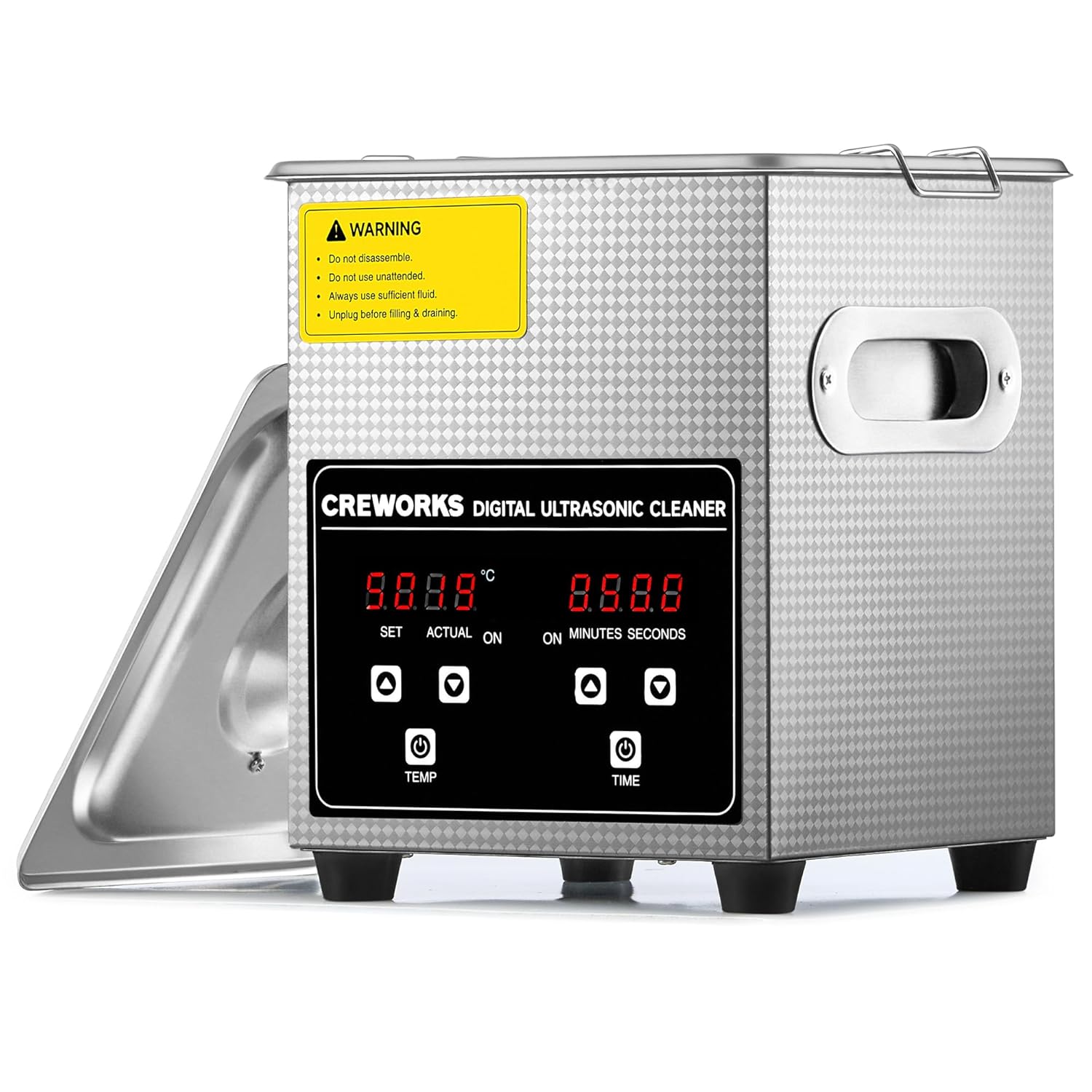 30L Large Ultrasonic Cleaner, Total 1400W Professional Industrial Auto Cleaning Machine for Carburetor Tools Parts Instrument, 40kHz Digital Sonic Cavitation Cleaner with Heater & Timer