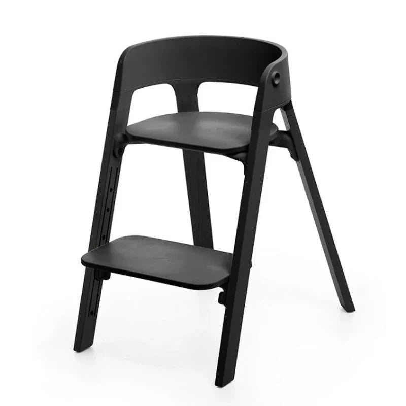 2025 Stokke Steps Adjustable High Chair – Modern Scandinavian Design, Ergonomic & Tool-Free Adjustment, Holds Up to 187 lbs