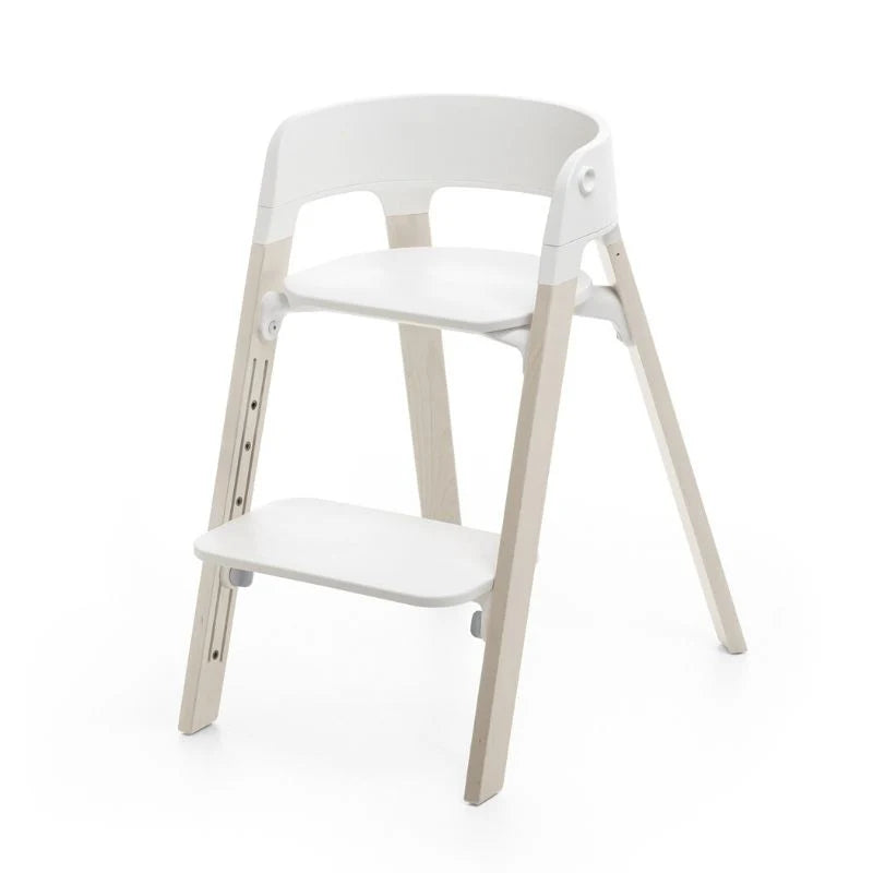 2025 Stokke Steps Adjustable High Chair – Modern Scandinavian Design, Ergonomic & Tool-Free Adjustment, Holds Up to 187 lbs