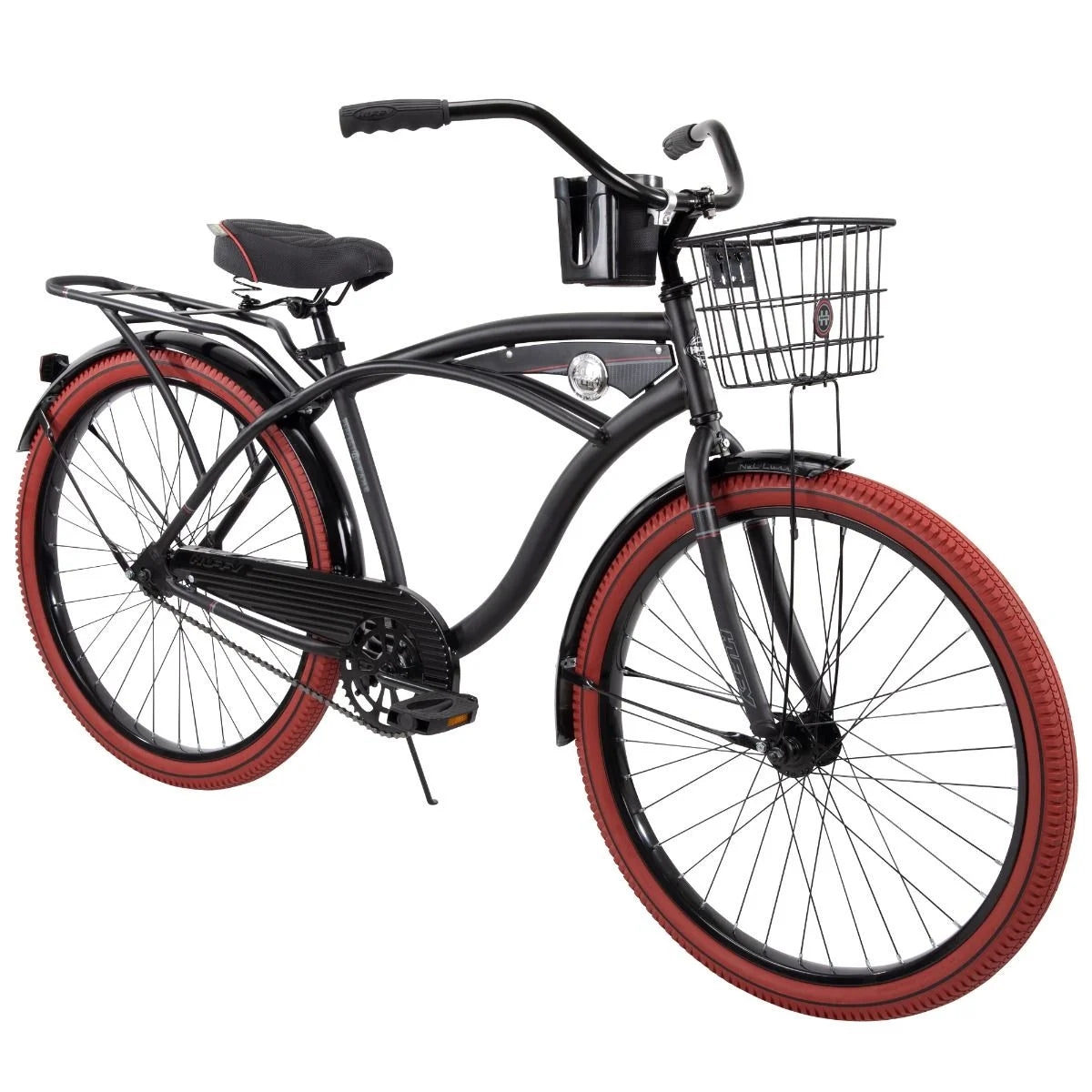 2025 Huffy 26 In. Nel Lusso Men's Cruiser Bike, Black