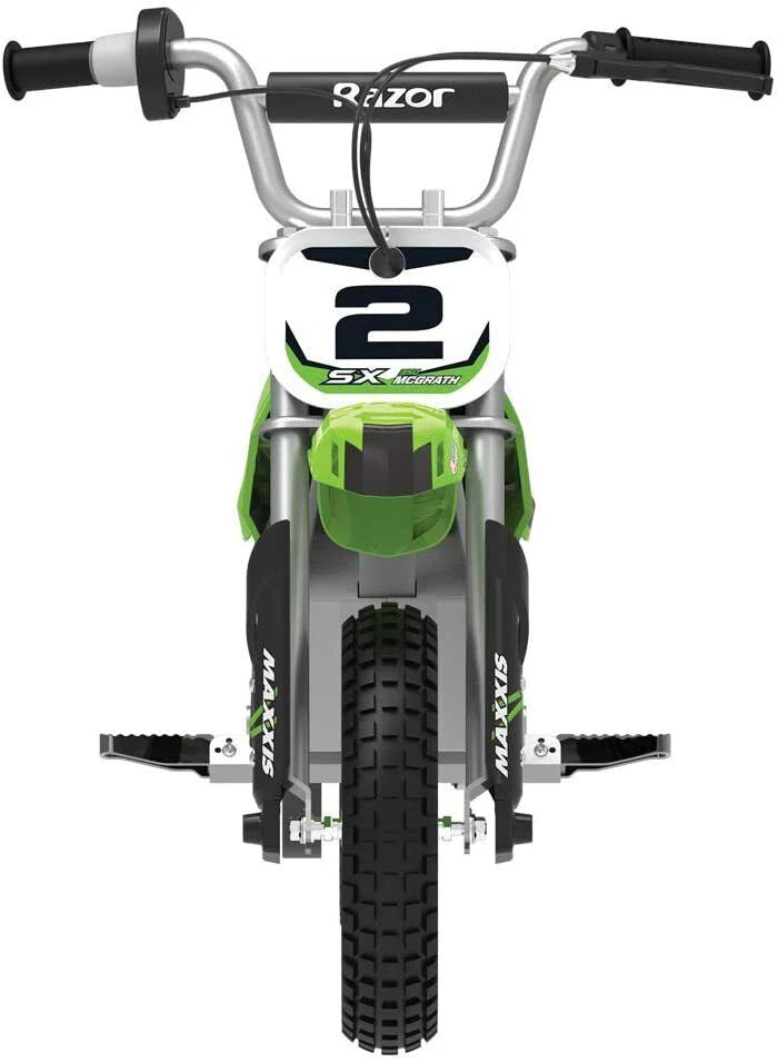 2025 SKid's Razor Dirt Rocket SX350 Electric-Powered Dirt Bike, Ages 13+, Green