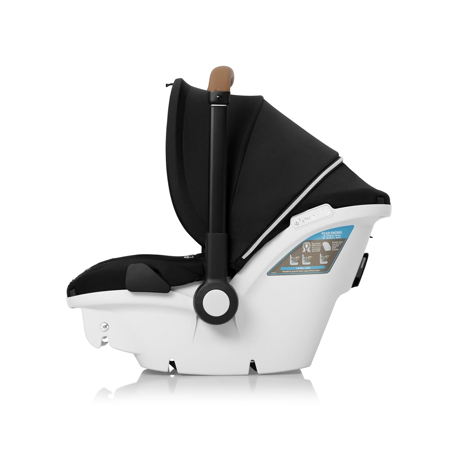 Gold Shyft DualRide Infant Car Seat and Stroller Combo with Carryall Storage (Moonstone Gray)