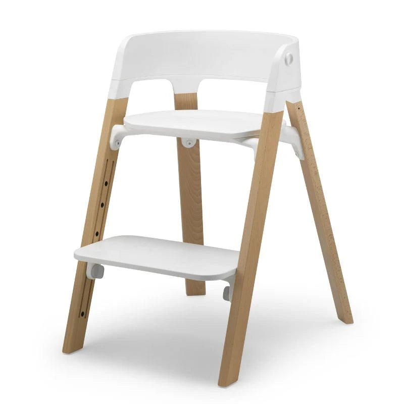 2025 Stokke Steps Adjustable High Chair – Modern Scandinavian Design, Ergonomic & Tool-Free Adjustment, Holds Up to 187 lbs