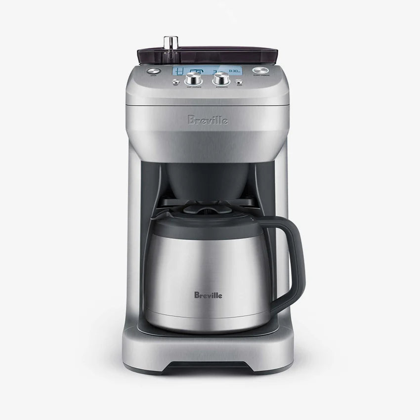 2025 Automatic Grind & Brew Drip Coffee Maker – Built-In Grinder, 12-Cup Capacity, Programmable Timer