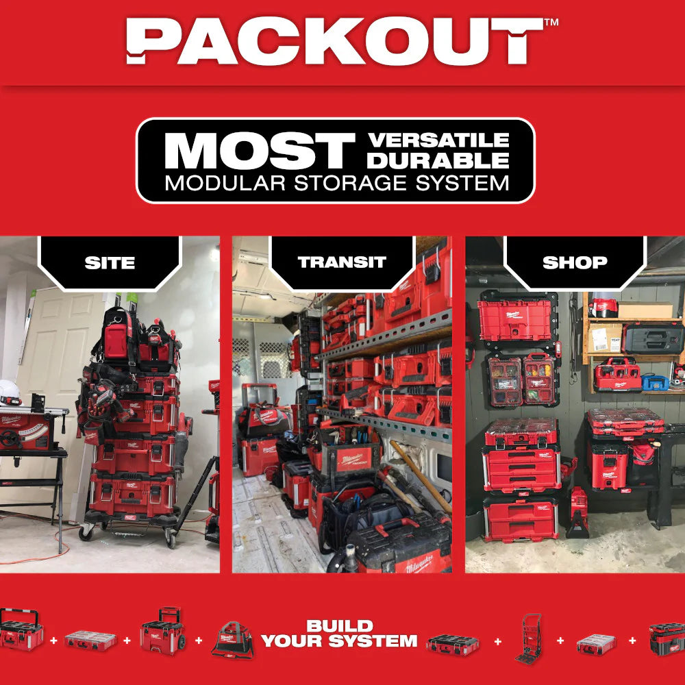 2025 Milwaukee 48-22-8444 PACKOUT 4 Drawer Tool Box