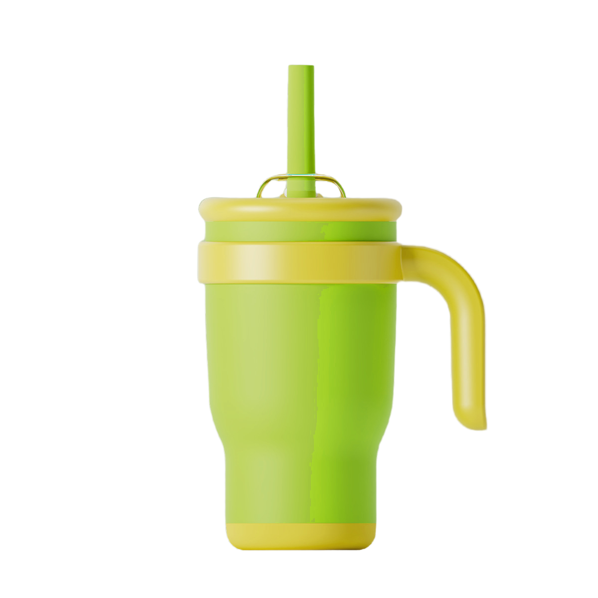 Outdoor Thermobecher 140oz mit Henkel – Hellgrün