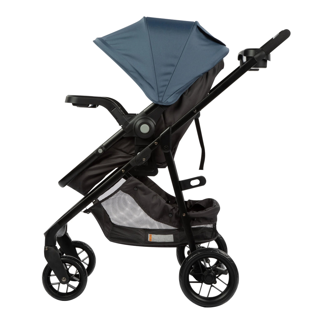 2025 Safety 1st Grow and Go Sprint Modular Travel System Stroller with Rear-Facing Infant Car Seat, Bluestone