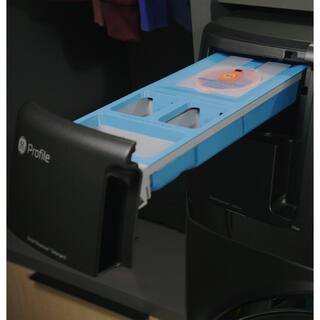2025 GE Profile 4.8 cu. ft. UltraFast Combo Washer  Dryer with Ventless Heat Pump Technology in Carbon Graphite