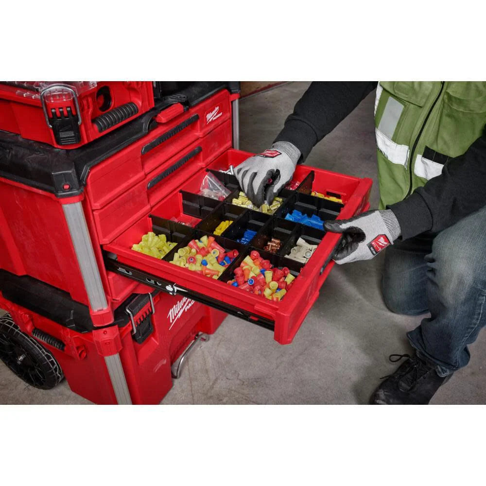 2025 Milwaukee 48-22-8444 PACKOUT 4-Drawer Tool Box
