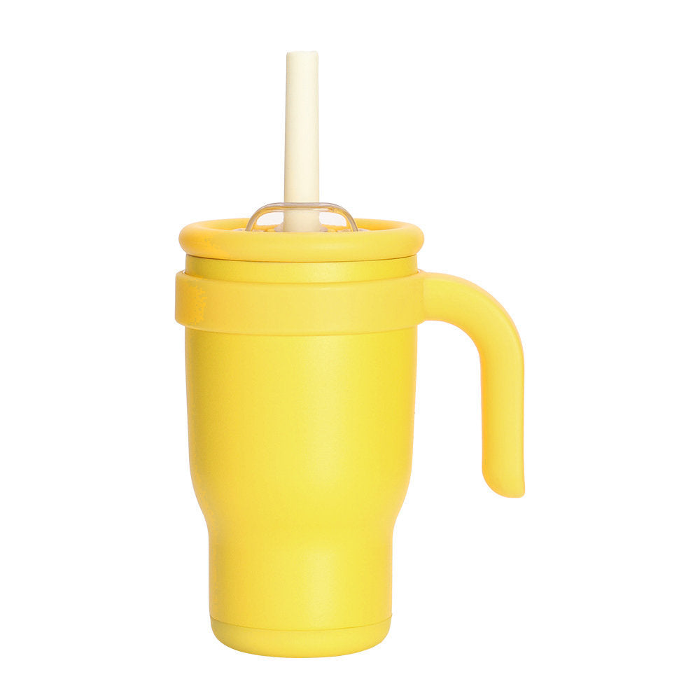 Outdoor Thermobecher 140oz mit Henkel – Gelb