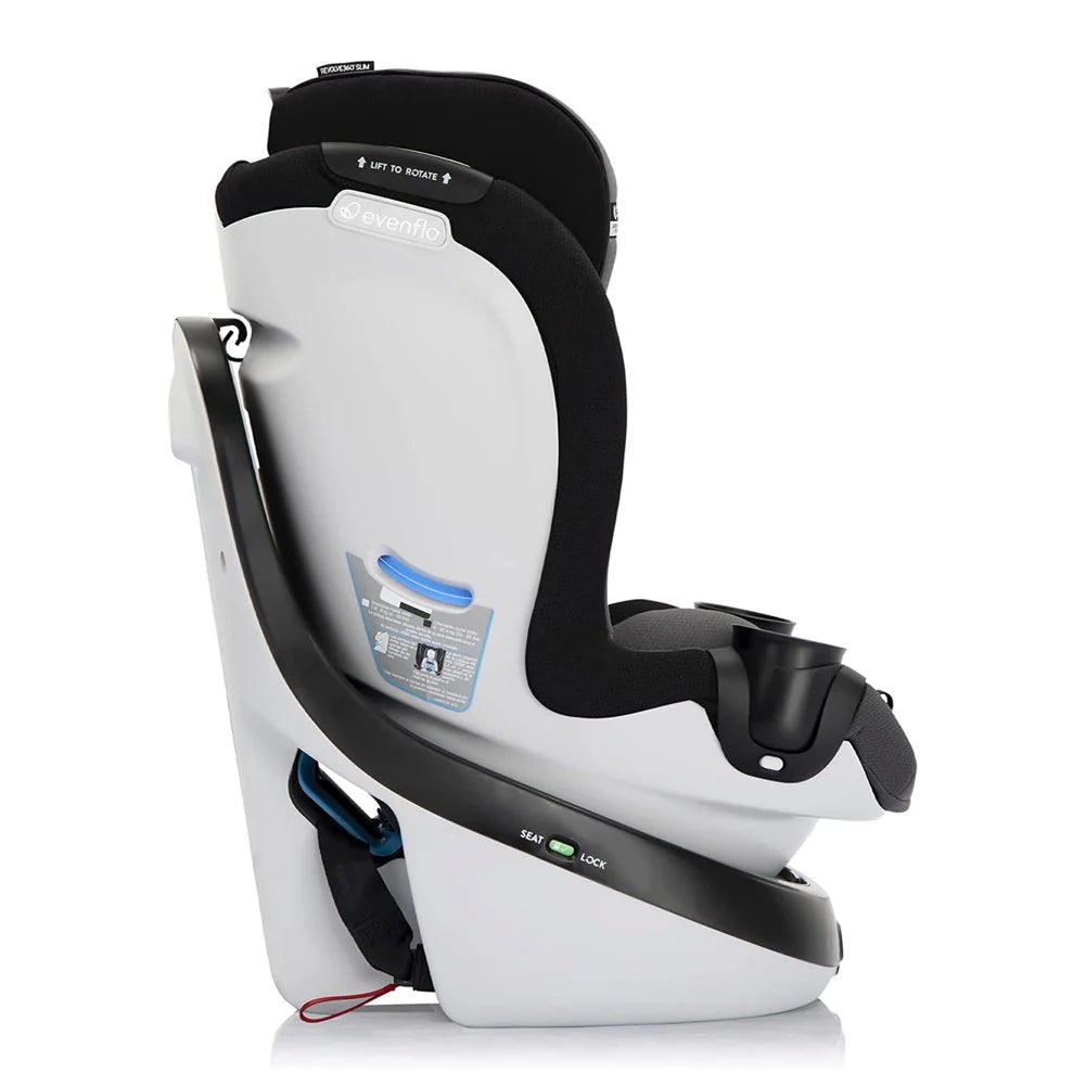 2025 Evenflo GOLD Revolve360 Slim 2-in-1 Rotational Car Seat with SensorSafe