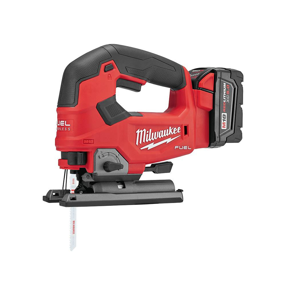 2025 Milwaukee M18 FUEL 18-Volt Lithium-Ion Brushless Cordless Combo Kit (10-Tool) W/(2) 5.0 Ah Batteries, (1) Charger, (2) Tool Bags