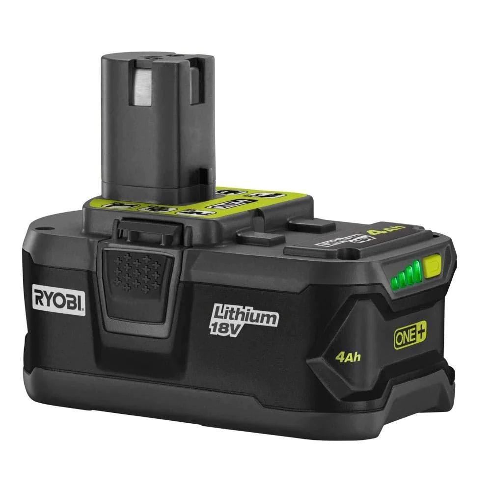 2025 Ryobi P737D 18-Volt One+ Cordless High Pressure Inflator with Digital Gauge, 4.0 Ah 18-Volt One+ High Capacity Lithium-Ion Battery, Charger, and Bag