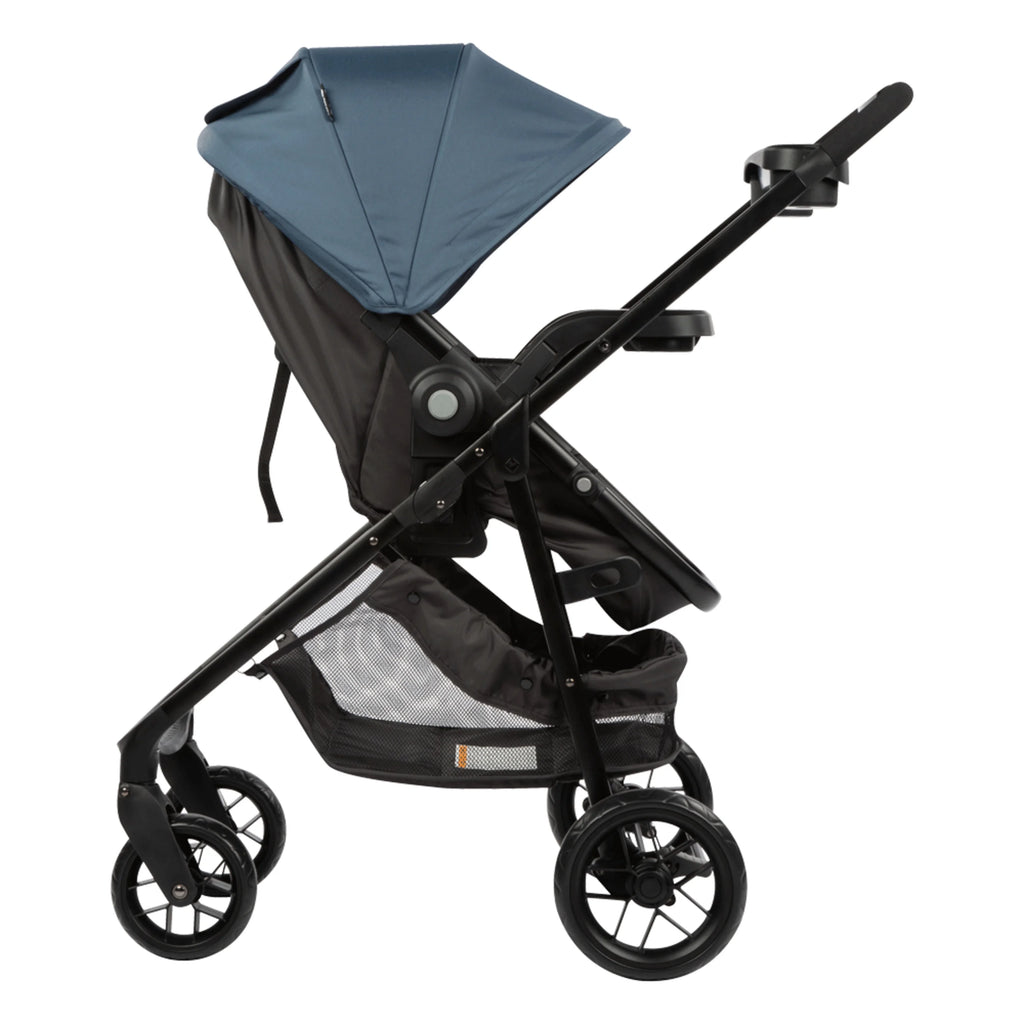 2025 Safety 1st Grow and Go Sprint Modular Travel System Stroller with Rear-Facing Infant Car Seat, Bluestone