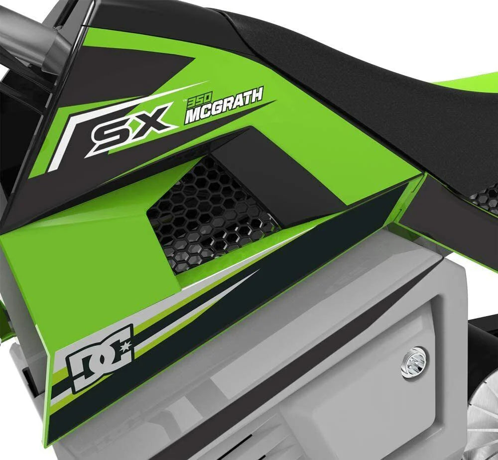 2025 SKid's Razor Dirt Rocket SX350 Electric-Powered Dirt Bike, Ages 13+, Green