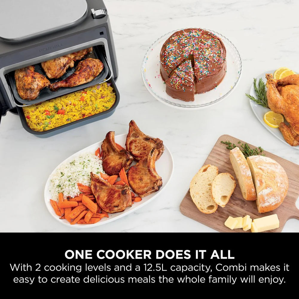 2025 Ninja Combi 12 In 1 Multi-Cooker Oven and Air Fryer 12.5L SFP700UK