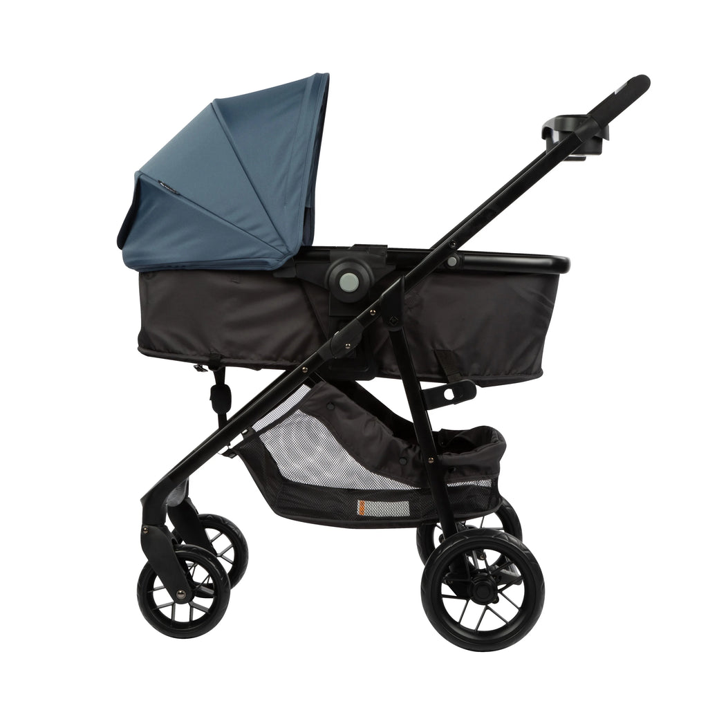 2025 Safety 1st Grow and Go Sprint Modular Travel System Stroller with Rear-Facing Infant Car Seat, Bluestone