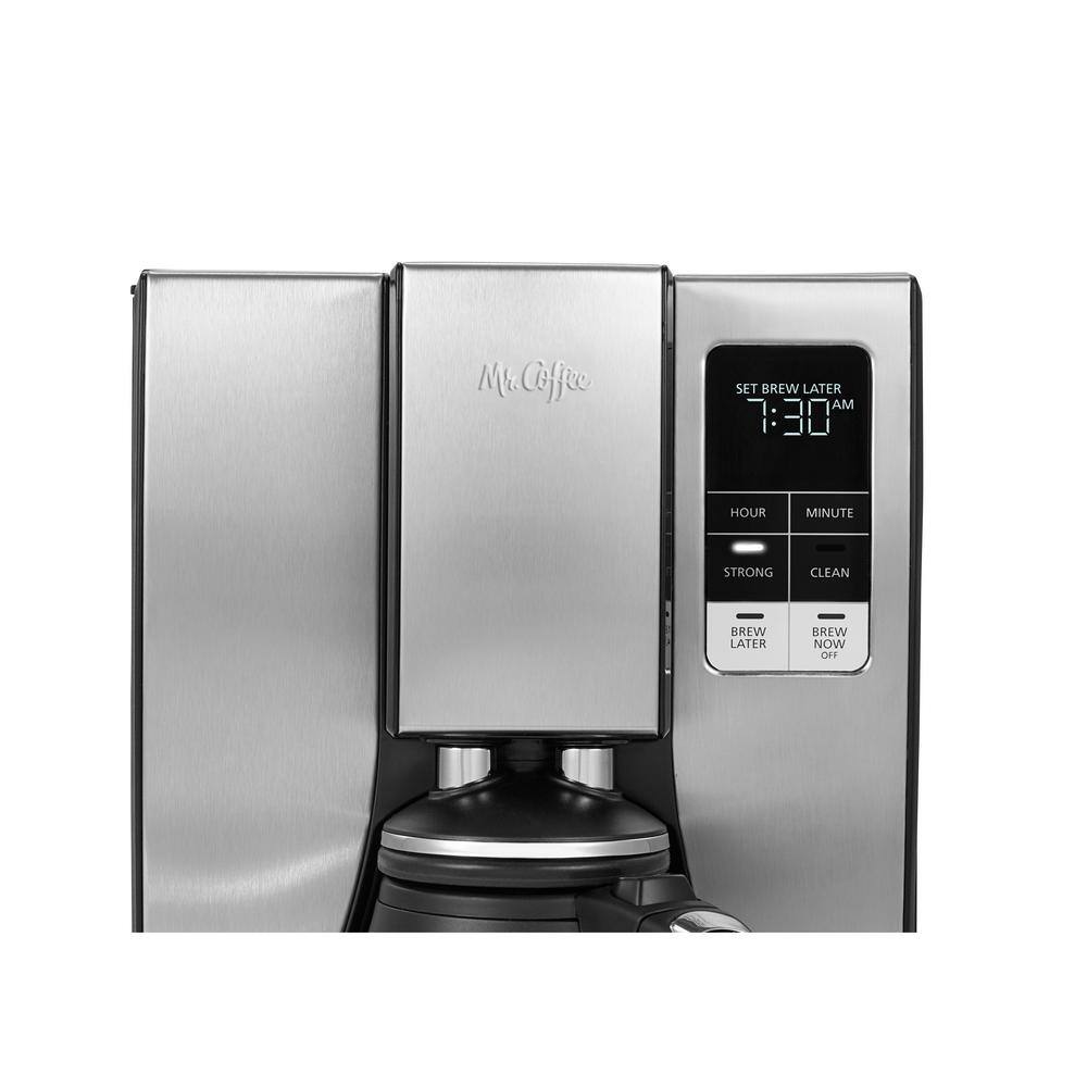 2025 Mr. Coffee 10- Cup Stainless Steel Programmable Drip Coffee Maker with Thermal Carafe 2133734