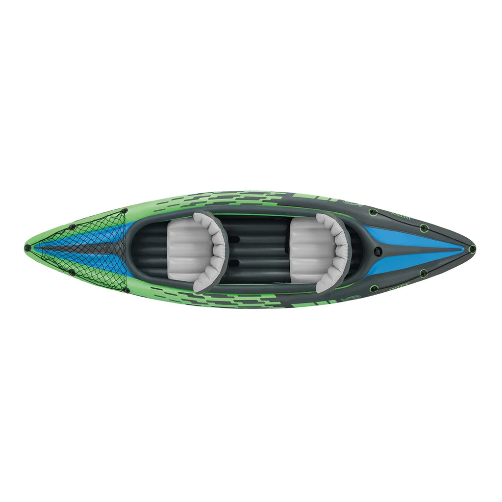 2025 Intex Challenger K2 Inflatable Kayak with Oars and Hand Pump