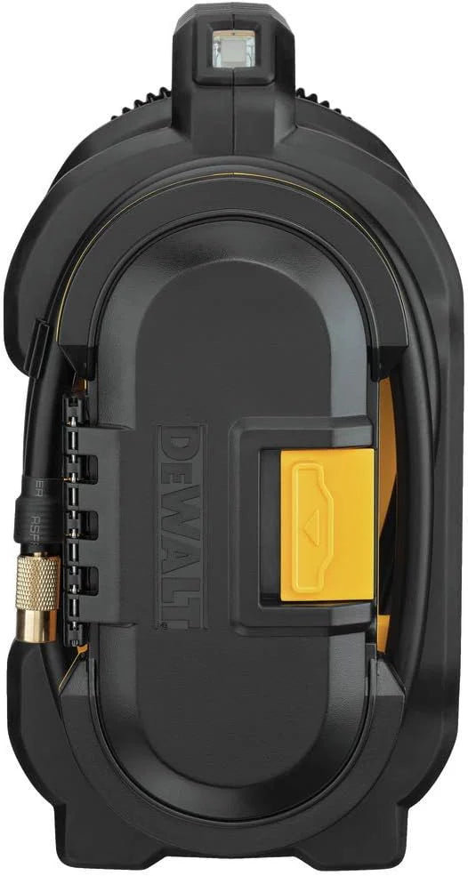 2025 ITEM# 0177   DEWALT 20V MAX Tire Inflator, Compact and Portable, Automatic Shut Off, LED Light, Bare Tool Only (DCC020IB) Battery & Charger Not Included (Watch Video)