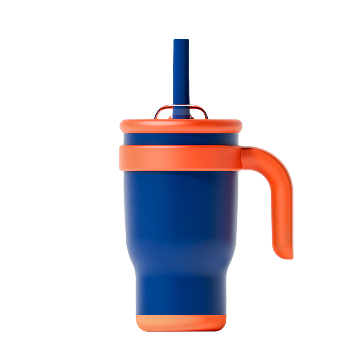 Outdoor Thermobecher 140oz mit Henkel – Phantomblau