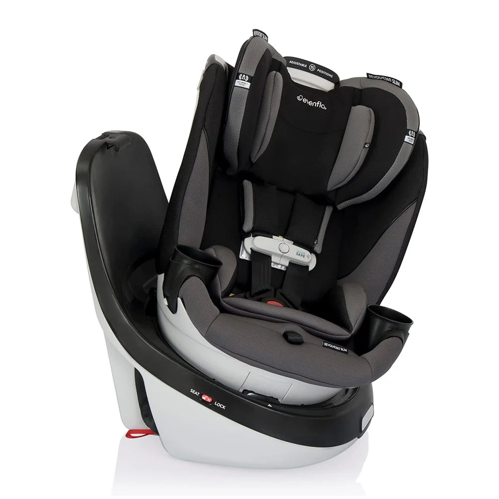 2025 Evenflo GOLD Revolve360 Slim 2-in-1 Rotational Car Seat with SensorSafe