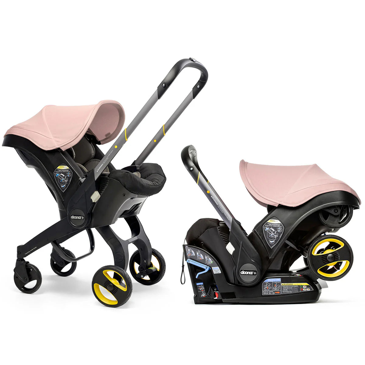2025 Doona Midnight Edition Infant Car Seat & Stroller Combo – Stylish All-in-One Travel System