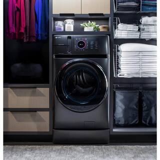 2025 GE Profile 4.8 cu. ft. UltraFast Combo Washer  Dryer with Ventless Heat Pump Technology in Carbon Graphite