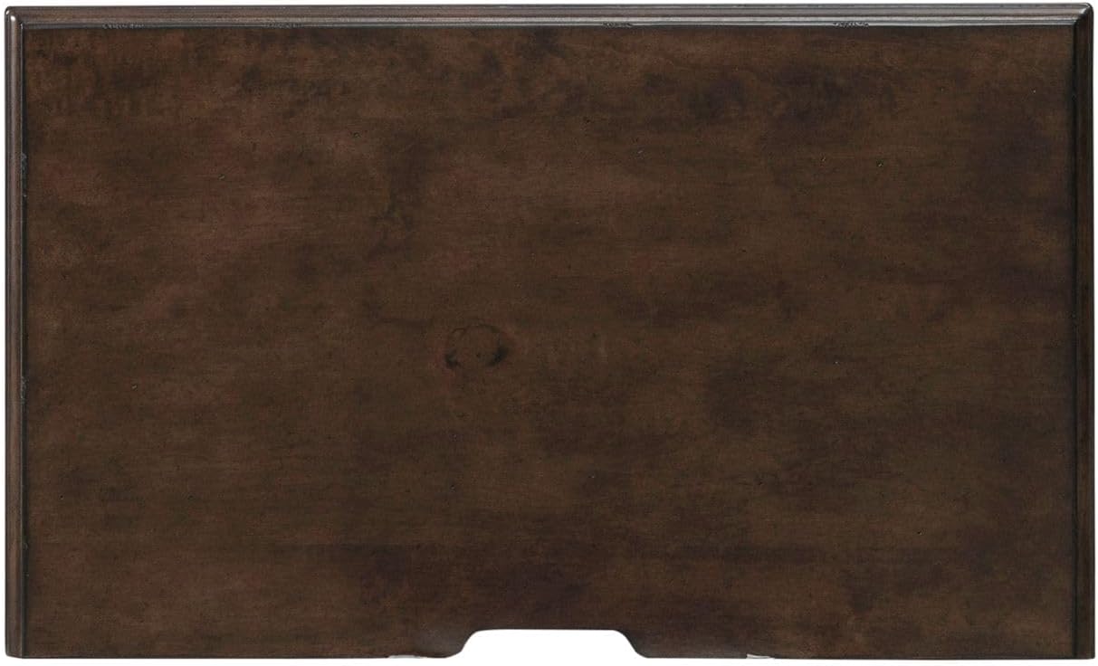 3-Drawer Nightstand with Built-in Charging Station – Cedar & Felt Lined, Satin Cherry Finish