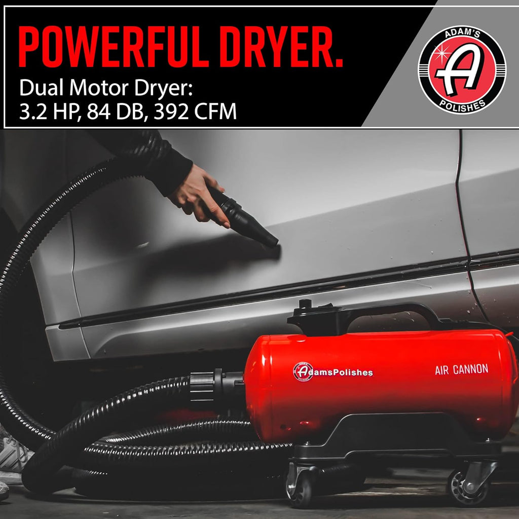 Car Dryer Blower - Powerful Detailing Wash | Filtered Dryers, Blowers & Blades Safer Than Microfiber Towel Cloth