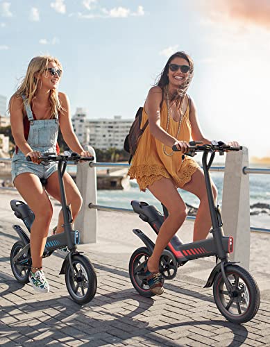 2025 Sailnovo 14'' Electric Bicycle for Adults and Teenagers, Folding Electric Bike with Built-in Li-ion Battery