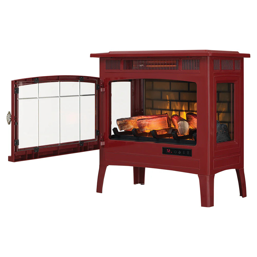 2025 Duraflame 3D Cinnamon Infrared Electric Fireplace Stove with Remote Control - DFI-5010-03