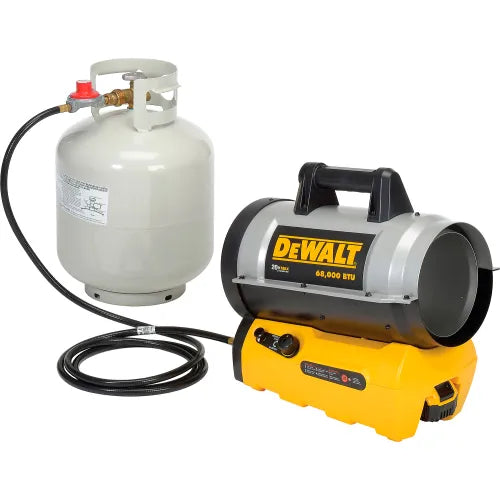 2025 DEWALT 68,000 BTU Cordless Forced Air Propane Heater - DXH70CFA