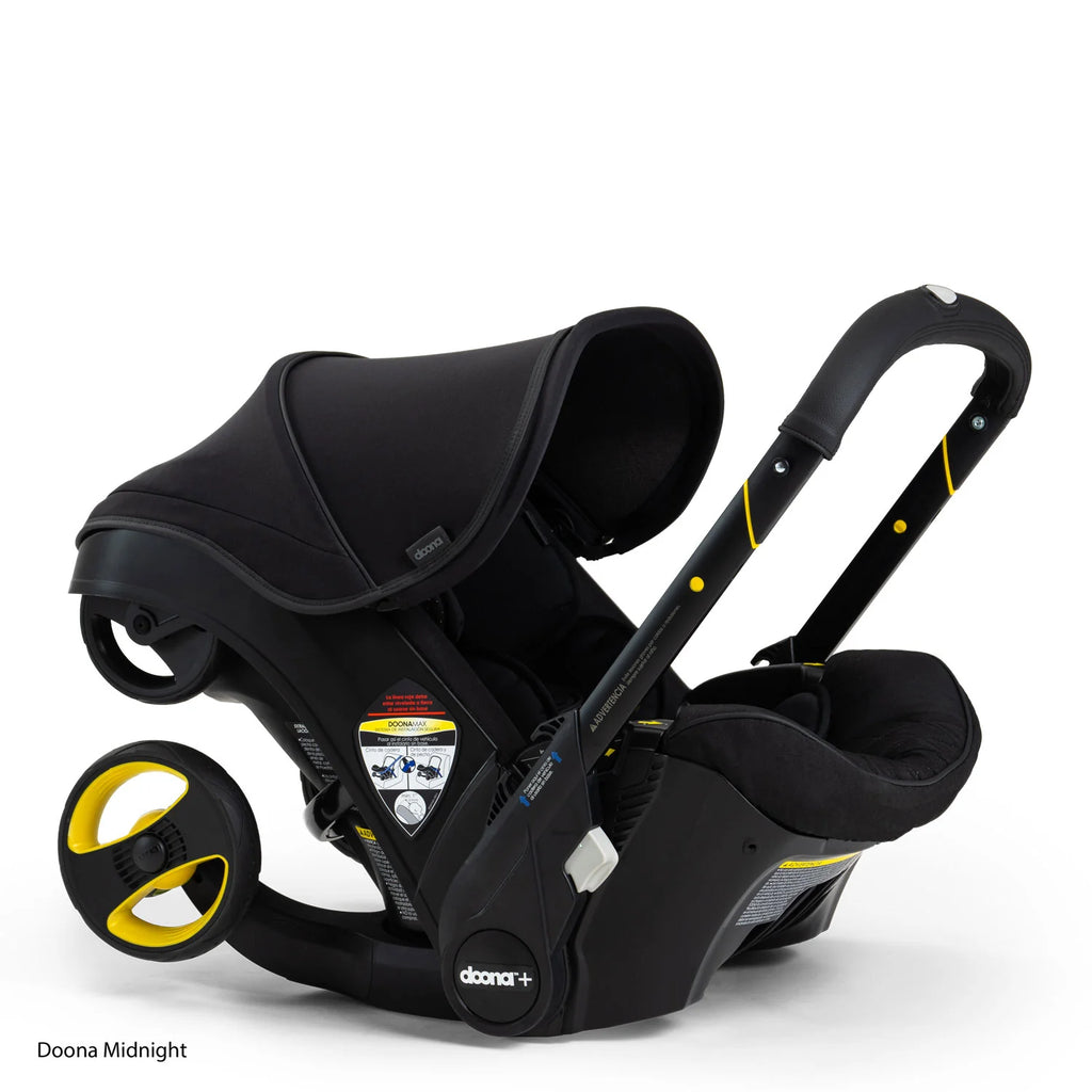 2025 Doona Midnight Edition Infant Car Seat & Stroller Combo – Stylish All-in-One Travel System