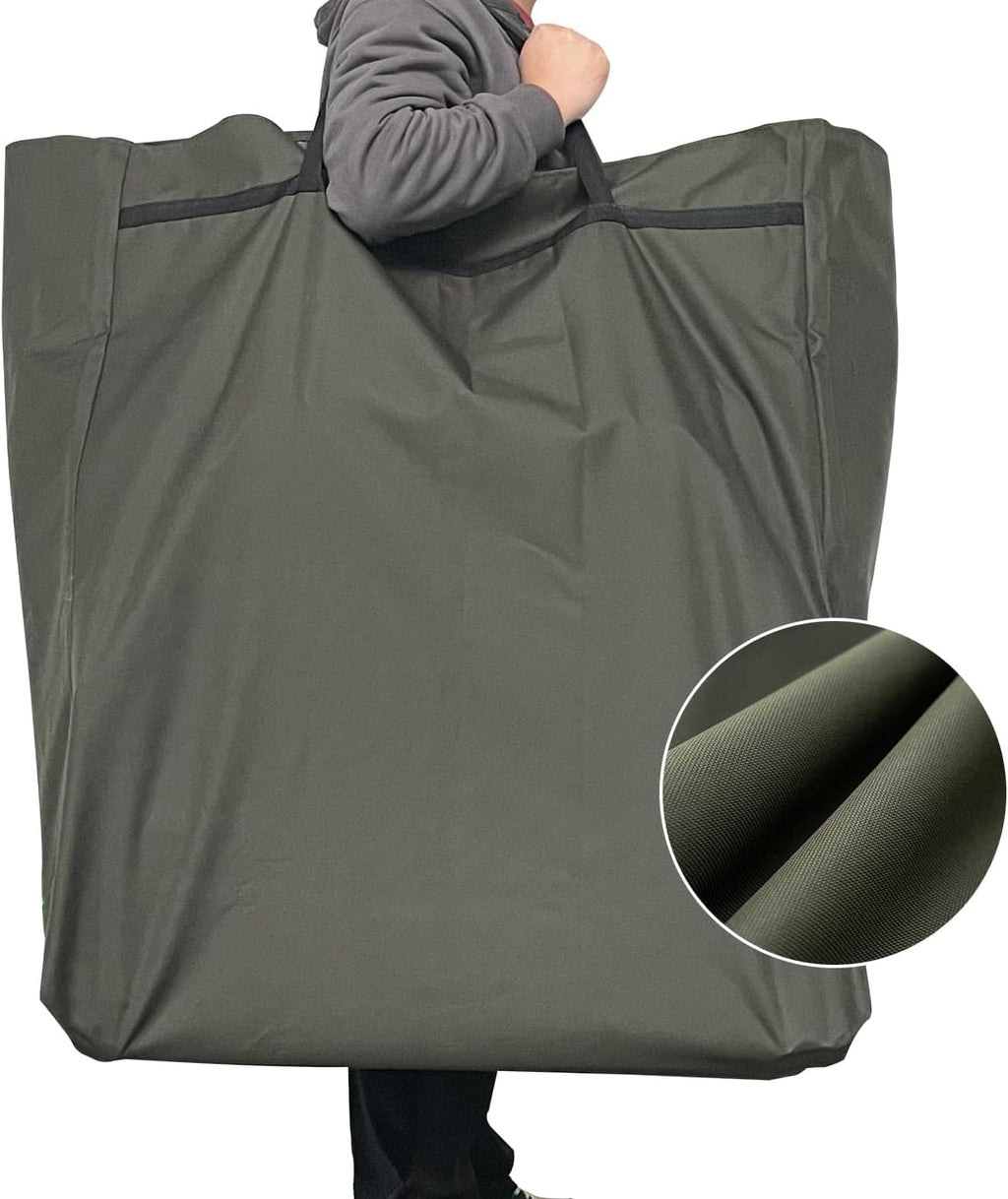 Camping Cots for Adults 330Lbs with Carry Bag, Heavy Duty Folding Bed with Soft Padded Cushion, Portable Military Cot for Hunting, 180° Adjustable Reclining Outdoor Lounger