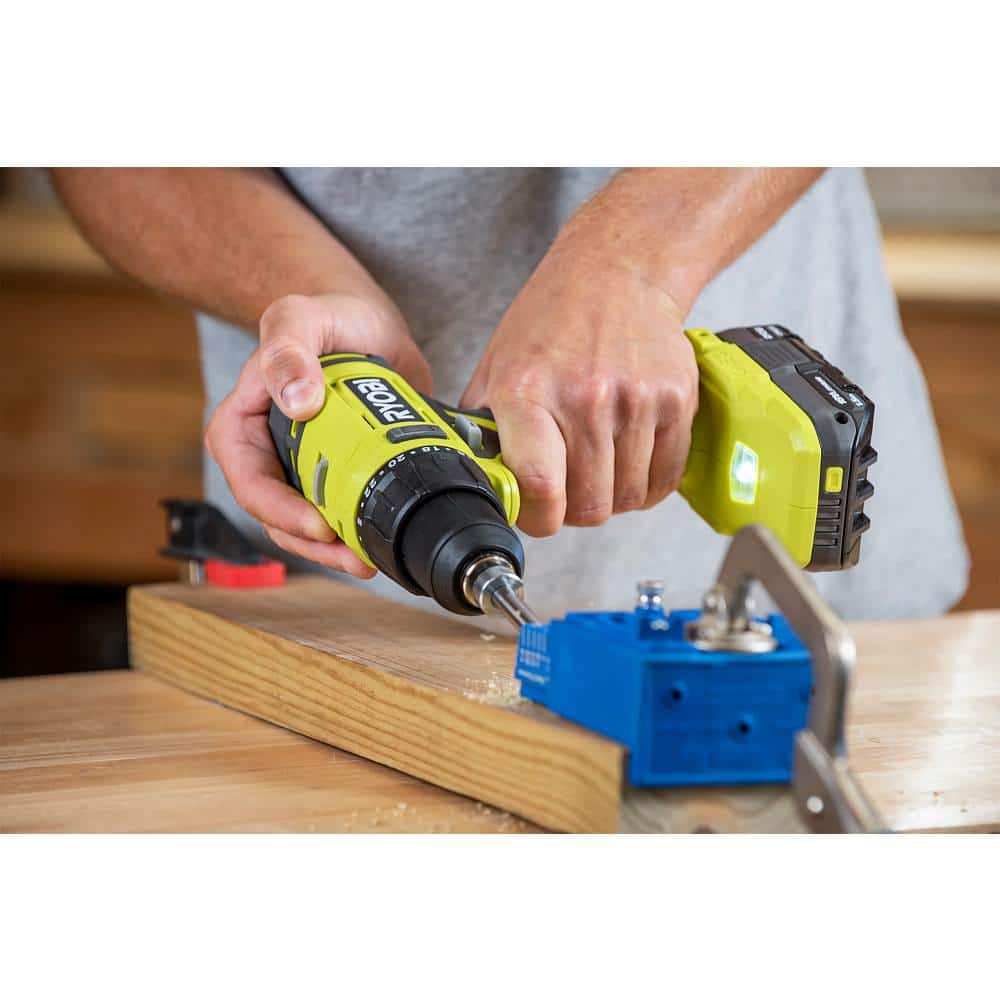 2025 RYOBI ONE+ 18V Cordless 6-Tool Combo Kit with 1.5 Ah Battery, 4.0 Ah Battery, Charger with Jig Saw PCL1600K2-P5231 28324924