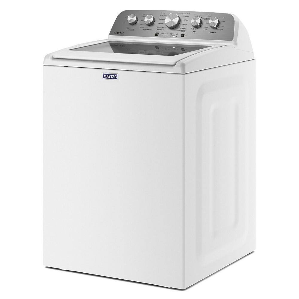 2025 Maytag 4.8 cu. ft. Top Load Washer with Extra Power Boost, White – MVW5430MW