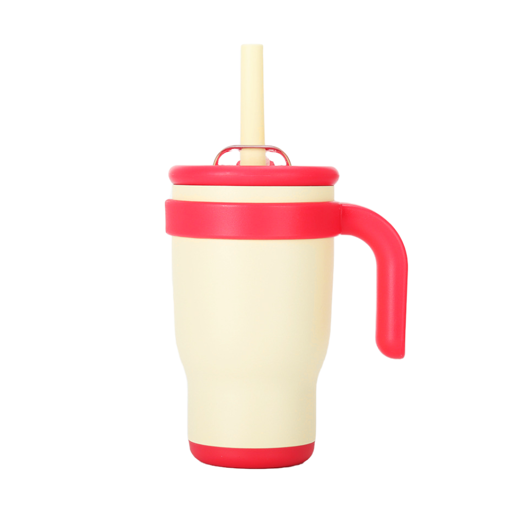 Outdoor Thermobecher 140oz mit Henkel – Diamantweiß