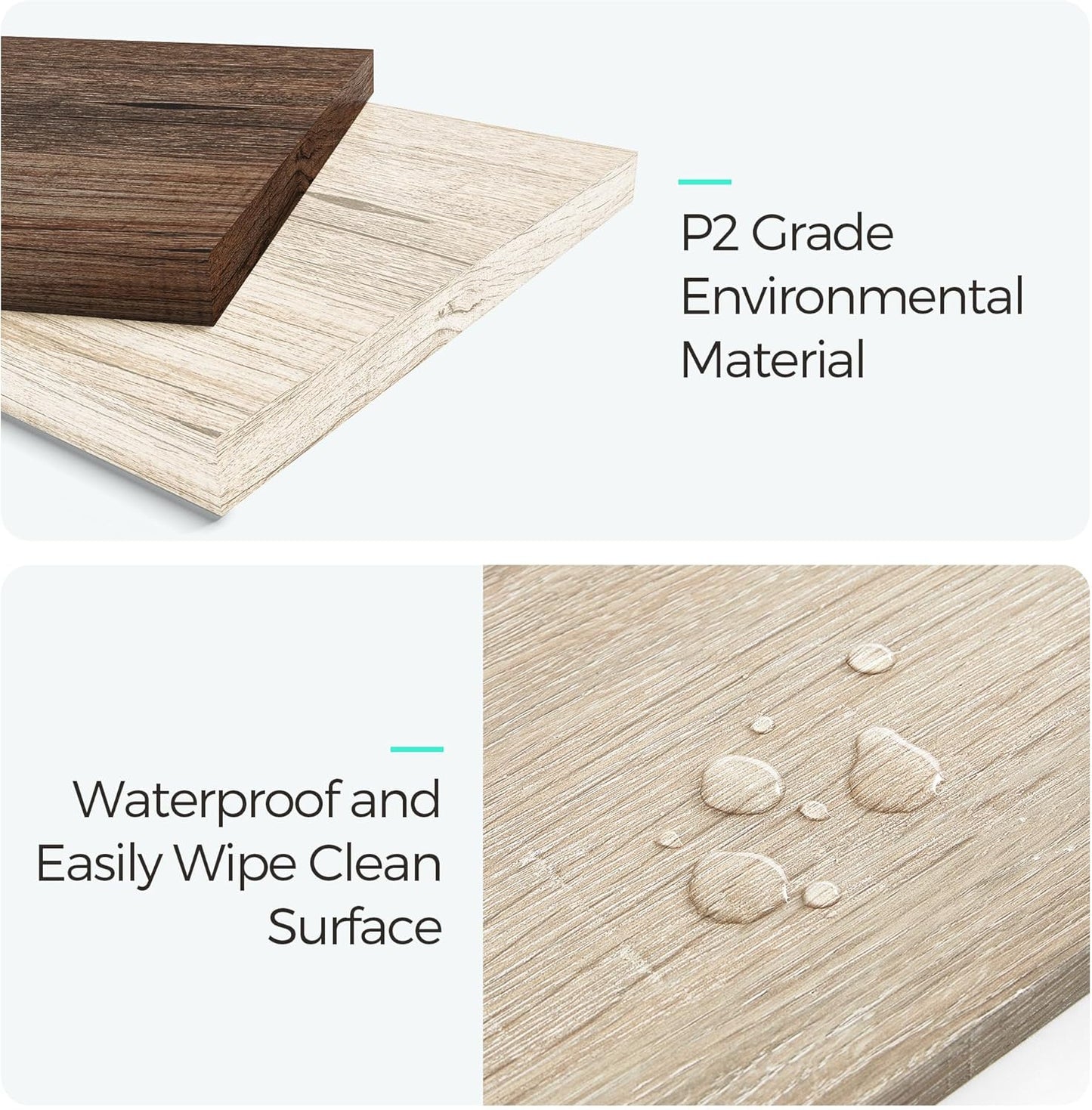 Farmhouse Coffee Table with Storage – Oak and Brown