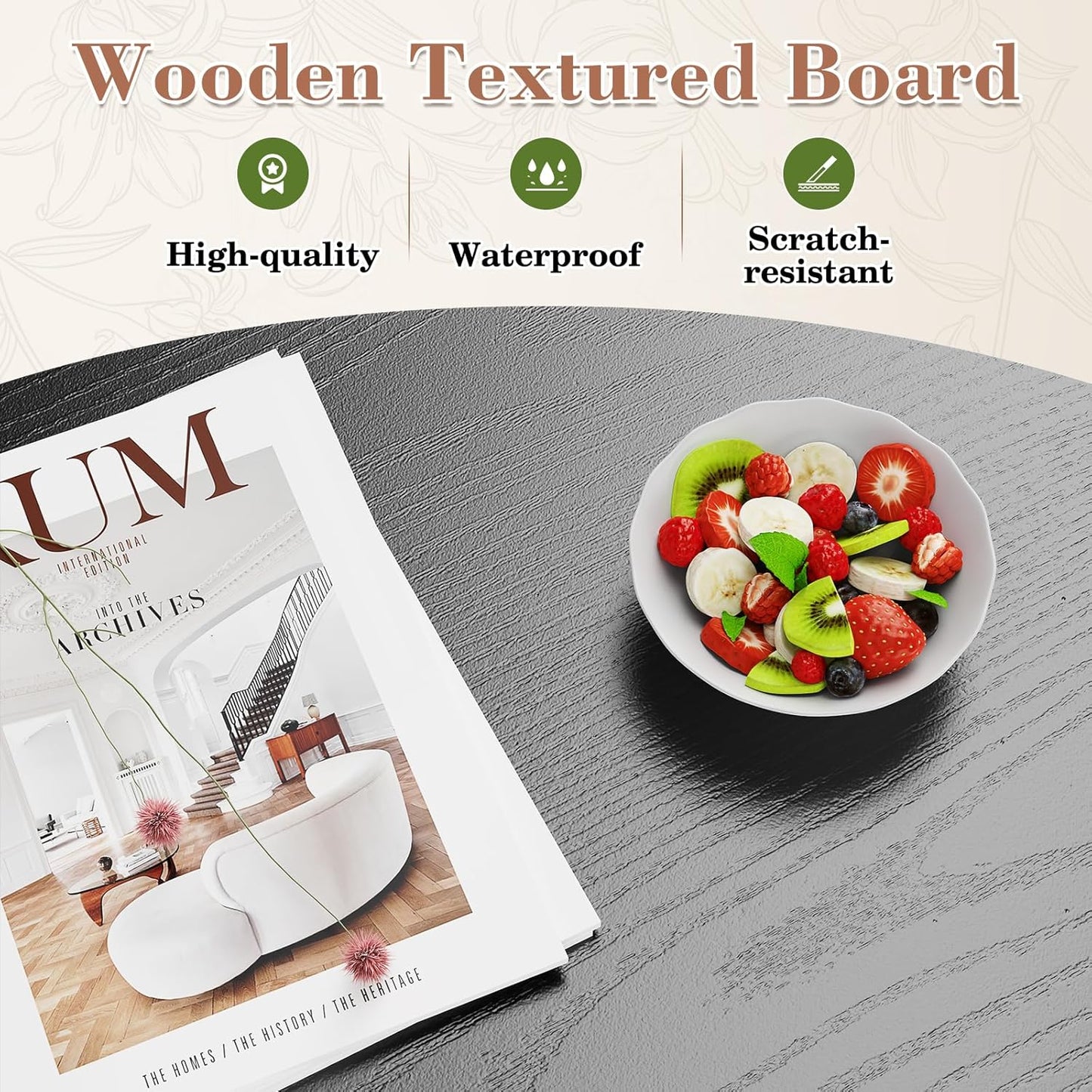 Lift Top Coffee Table with Hidden Storage Compartment and Large Lower Shelf – Modern Multifunctional Center Table for Living Room or Office, Black