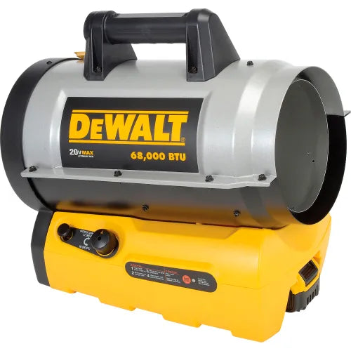 2025 DEWALT 68,000 BTU Cordless Forced Air Propane Heater - DXH70CFA