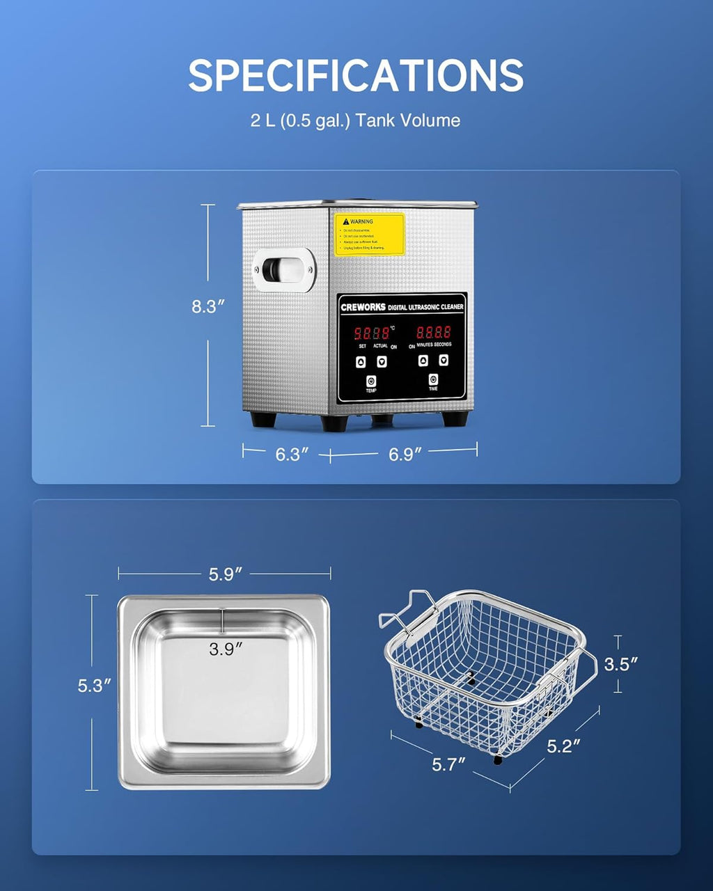 30L Large Ultrasonic Cleaner, Total 1400W Professional Industrial Auto Cleaning Machine for Carburetor Tools Parts Instrument, 40kHz Digital Sonic Cavitation Cleaner with Heater & Timer