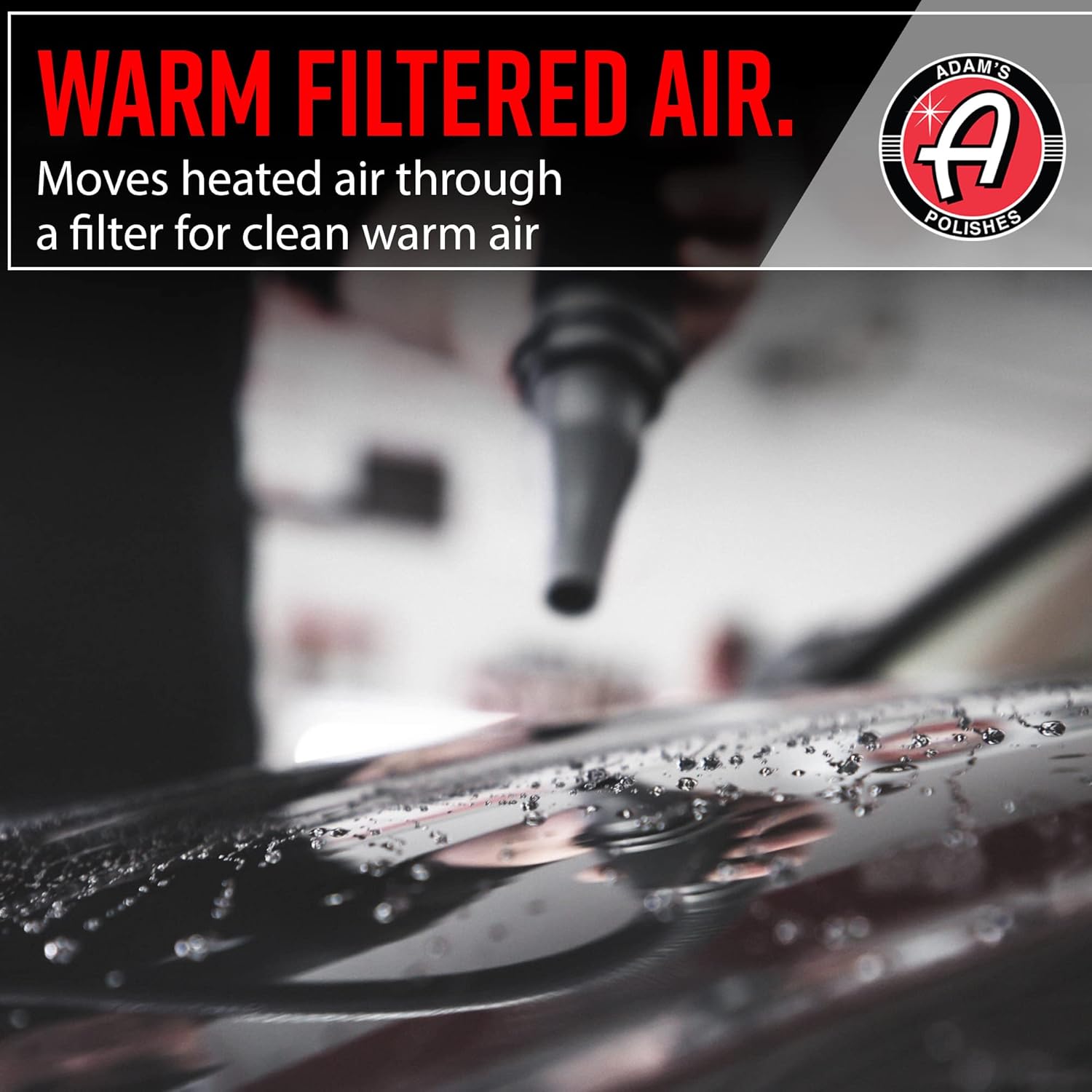 Car Dryer Blower - Powerful Detailing Wash | Filtered Dryers, Blowers & Blades Safer Than Microfiber Towel Cloth