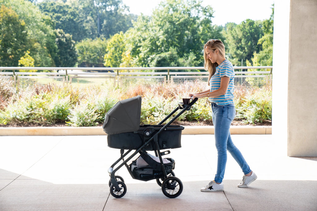 2025 Safety 1st Grow and Go Sprint Modular Travel System Stroller with Rear-Facing Infant Car Seat, Bluestone