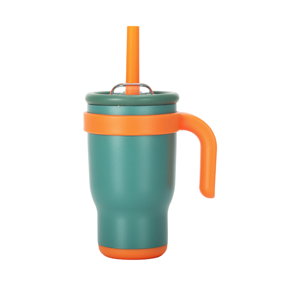 Outdoor Thermobecher 140oz mit Henkel – Bambusgrün