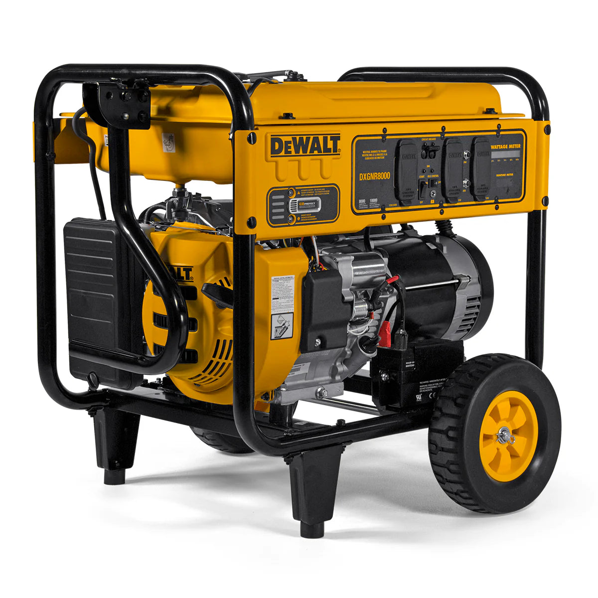 2025 Dewalt PMC168000 DXGNR8000 8000 Watt Portable Gas Generator w/ CO-Protect