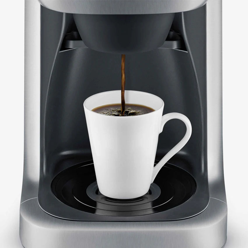 2025 Automatic Grind & Brew Drip Coffee Maker – Built-In Grinder, 12-Cup Capacity, Programmable Timer