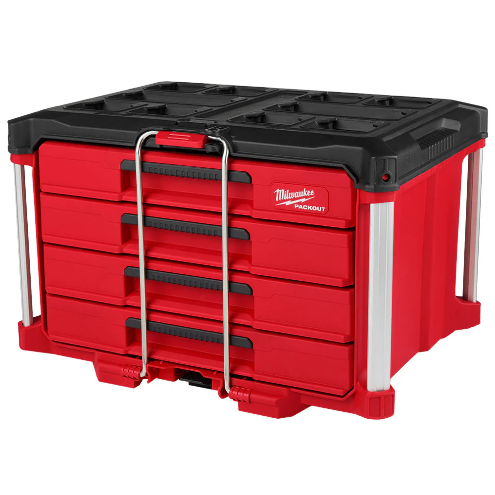 2025 Milwaukee 48-22-8444 PACKOUT 4 Drawer Tool Box